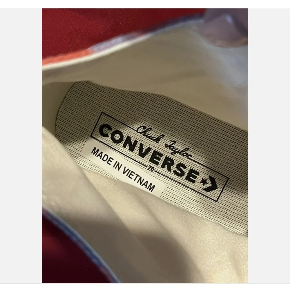 Converse CTAS 70 Hi Top Coral Twilight Pulse Sneakers. Men 8.5/Women 10.5. NIB. - Picture 8 of 9